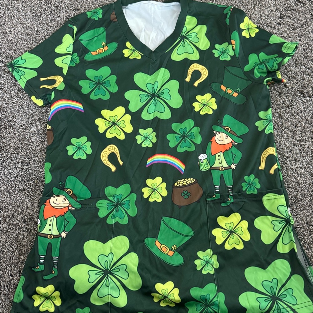 Green St. Patrick's Day Themed Shirt